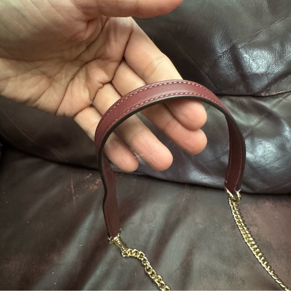 Coach Klare Crossbody With Rainbow Linear Quilting - Picture 12 of 14